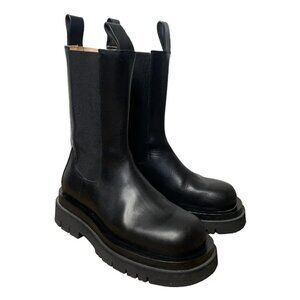 Bottega Veneta The Lug Leather Platform Boots 37.5